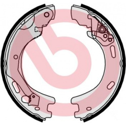 stabdžių trinkelių komplektas, stovėjimo stabdis ESSENTIAL LINE
                                BREMBO                   