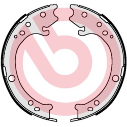 Stabdžių trinkelių komplektas, stovėjimo stabdis ESSENTIAL LINE
BREMBO