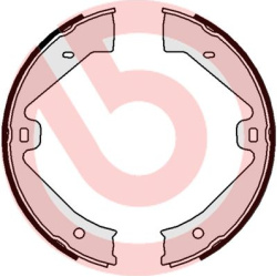 stabdžių trinkelių komplektas, stovėjimo stabdis ESSENTIAL LINE
                                BREMBO                   