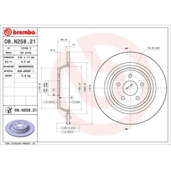 stabdžių diskas (1vnt) PRIME LINE - UV Coated
                                BREMBO                                       