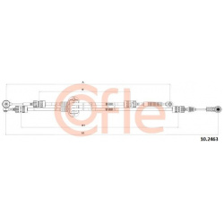 trosas, neautomatinė transmisija
COFLE 10.246