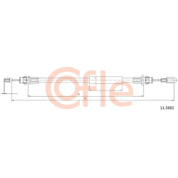 trosas, stovėjimo stabdys
COFLE 11.5681, Nenu