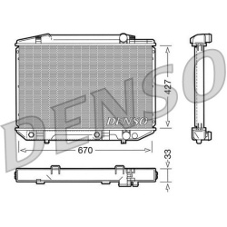 Aušinimo radiatorius
                                DENSO                                                DRM17051, DENSO, D