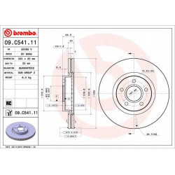 stabdžių diskas (1vnt) PRIME LINE - UV Coated
                                BREMBO                                       