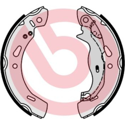 stabdžių trinkelių komplektas ESSENTIAL LINE
                                BREMBO                                       