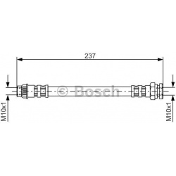 stabdžių žarnelė
                                BOSCH                                                1987481052, BOSCH, 