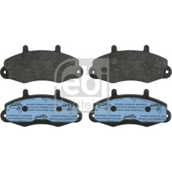 stabdžių trinkelių rinkinys, diskinis stabdys
                                FEBI BILSTEIN                               