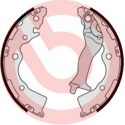stabdžių trinkelių komplektas ESSENTIAL LINE
                                BREMBO                                       