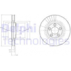 stabdžių diskas (1vnt)
DELPHI BG3511, Nenuro