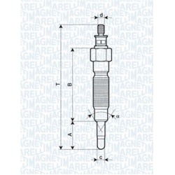 kaitinimo žvakė
                                MAGNETI MARELLI                                                062900064304