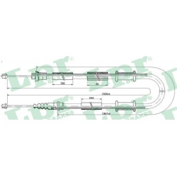 trosas, stovėjimo stabdys
                                LPR                                C1245B, Nenurodytas gamintojas,