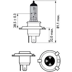 PHILIPS                                12342WVUB1, PHILIPS, 12342WVUB1, auto detalė