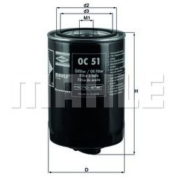 alyvos filtras
                                KNECHT                                OC51, KNECHT, OC51, auto detalė