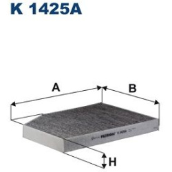 filtras, salono oras
                                FILTRON                                K1425A, Nenurodytas gamintojas, K