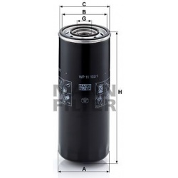 alyvos filtras
                                MANN-FILTER                                                WP11102/1-2, MANN-F