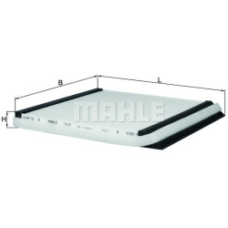 filtras, salono oras
                                KNECHT                                LA8, KNECHT, LA8, auto detalė