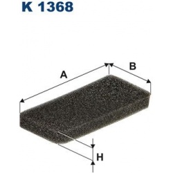filtras, salono oras
                                FILTRON                                                K1368, Nenurodyta