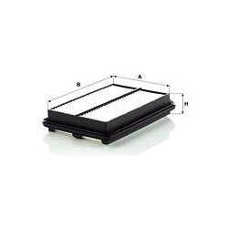 oro filtras
                                MANN-FILTER                                                C27002, MANN-FILTER, C