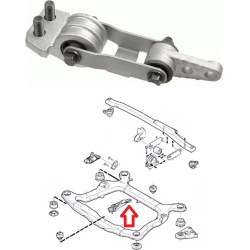 Pagalvė variklio
                                LEMFÖRDER                                45846 01, LEMFÖRDER, 4584601, au