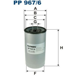 kuro filtras
                                FILTRON                                                PP967/6, Nenurodytas gami