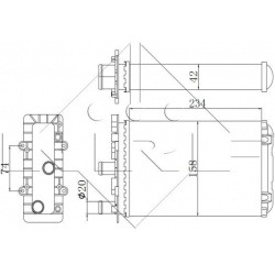 šilumokaitis, salono šildymas EASY FIT
                                NRF                                                5