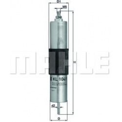 kuro filtras
                                KNECHT                                KL104/1, KNECHT, KL1041, auto detalė