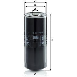 alyvos filtras
                                MANN-FILTER                                                W11102/22, MANN-FIL