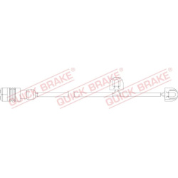 įspėjimo kontaktas, stabdžių trinkelių susidėvėjimas
                                QUICK BRAKE                      