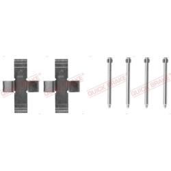 priedų komplektas, diskinių stabdžių trinkelės
                                QUICK BRAKE                              