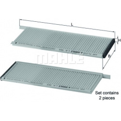 filtras, salono oras
                                KNECHT                                                LA195/S, KNECHT, L