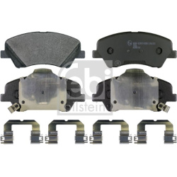 stabdžių trinkelių rinkinys, diskinis stabdys
                                FEBI BILSTEIN                               