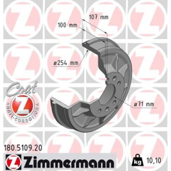 stabdžių būgnas COAT Z
                                ZIMMERMANN                                                180.5109.