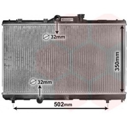 Aušinimo radiatorius
                                VAN WEZEL                                                53002147, VAN 
