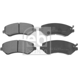 stabdžių trinkelių rinkinys, diskinis stabdys
                                FEBI BILSTEIN                               