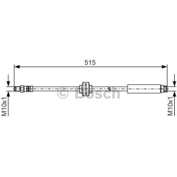 stabdžių žarnelė
                                BOSCH                                                1987481483, BOSCH, 