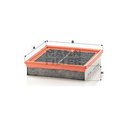 filtras, salono oras
                                MANN-FILTER                                                CUK2184, MANN