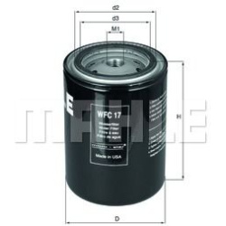 aušinimo skysčio filtras
                                KNECHT                                                WFC17, KNECH