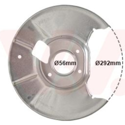 apsauginis skydas, stabdžių diskas
                                VAN WEZEL                                               