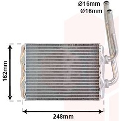 šilumokaitis, salono šildymas
                                VAN WEZEL                                                4300