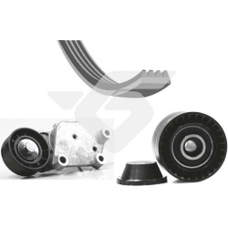 V formos rumbuotas diržas, komplektas
                                HUTCHINSON                                KHV 132, HUT