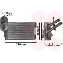 šilumokaitis, salono šildymas
                                VAN WEZEL                                                5800