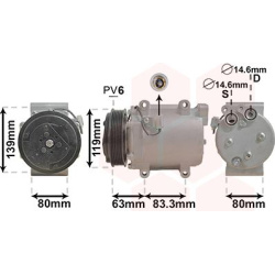 kompresorius, oro kondicionierius
                                VAN WEZEL                                                59