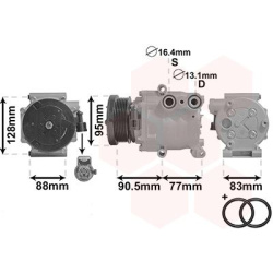 kompresorius, oro kondicionierius *** IR PLUS ***
                                VAN WEZEL                                  