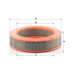oro filtras
                                MANN-FILTER                                                C36157, MANN-FILTER, C