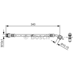 stabdžių žarnelė
                                BOSCH                                                1987481424, BOSCH, 