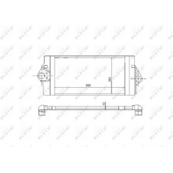 tarpinis suslėgto oro aušintuvas, kompresorius
                                NRF                                         