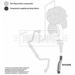 kompresoriaus padavimo žarna
                                BORG &amp; BECK                                                