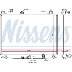 Aušinimo radiatorius
                                NISSENS                                                606183, NISSENS,
