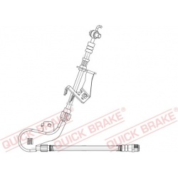 stabdžių žarnelė
                                QUICK BRAKE                                                58.875X, QUIC