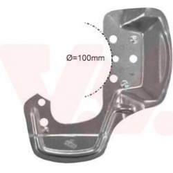 apsauginis skydas, stabdžių diskas
                                VAN WEZEL                                               